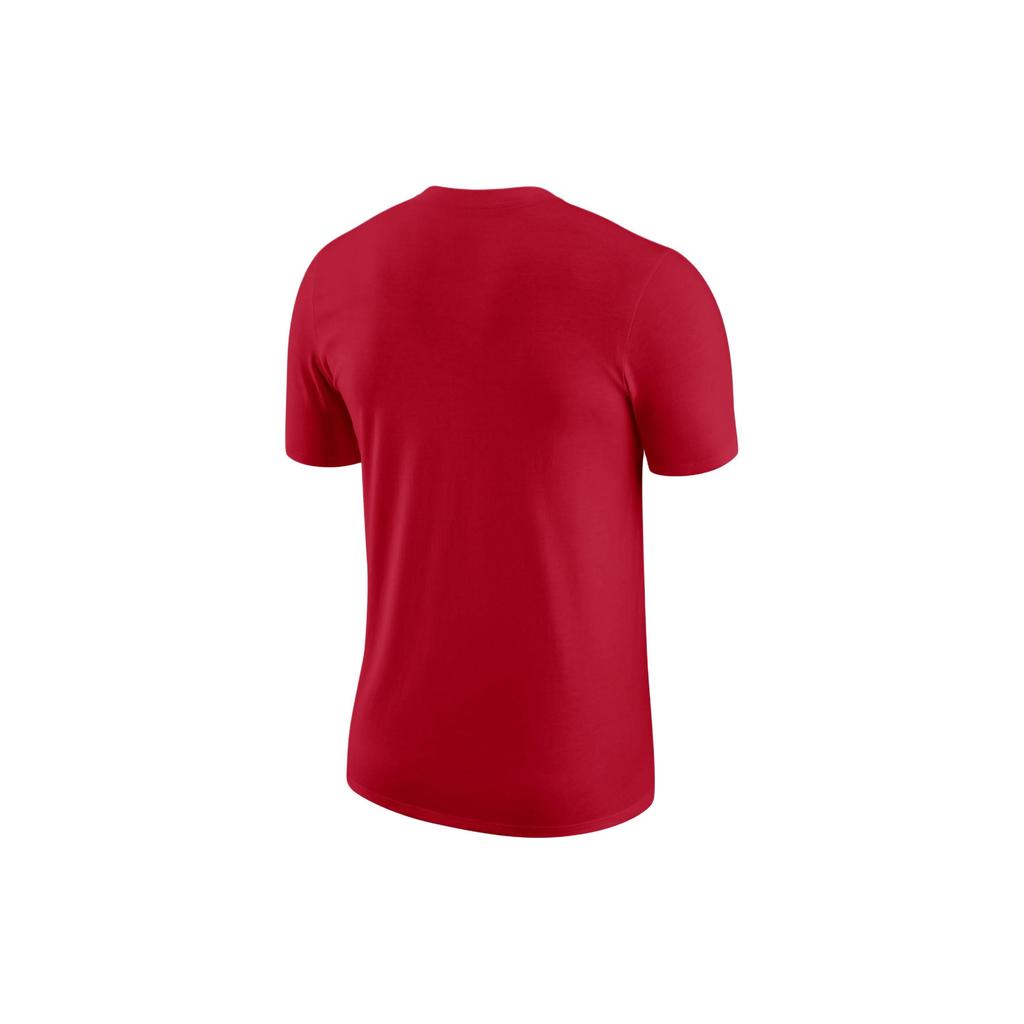 Nike Chicago Bulls Essential Cartoon Graphic Crew Neck T-Shirt Men Tops University-Red FJ0231-657