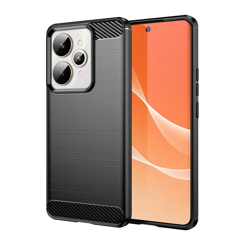 For Realme 15 Case Cover Realme 15 Realme 15 Pro Cover Funda Luxury Shockproof Anti-Slip Brushed TPU Protective Phone Back Cases