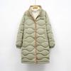 Pinghu New National Standard 90 Down Jacket Casual Winter Warm New Outdoor Wind Stand-up Collar Loose Long Coat Women