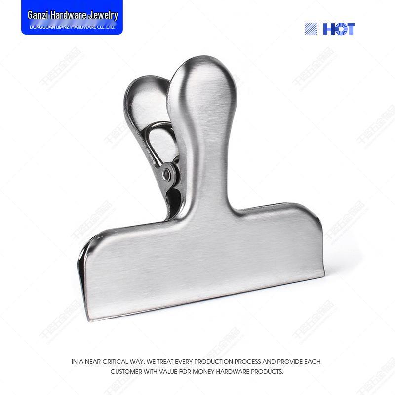 

Rose Gold Stainless Steel Chip Clip for Food Sealing