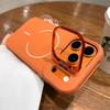 Flip Lens Stand For  Matte Phone Case For For Iphone 17 16 1 14 13 12 11 Pro Max Air 16E 16Plus Wireless Charging Back Cover