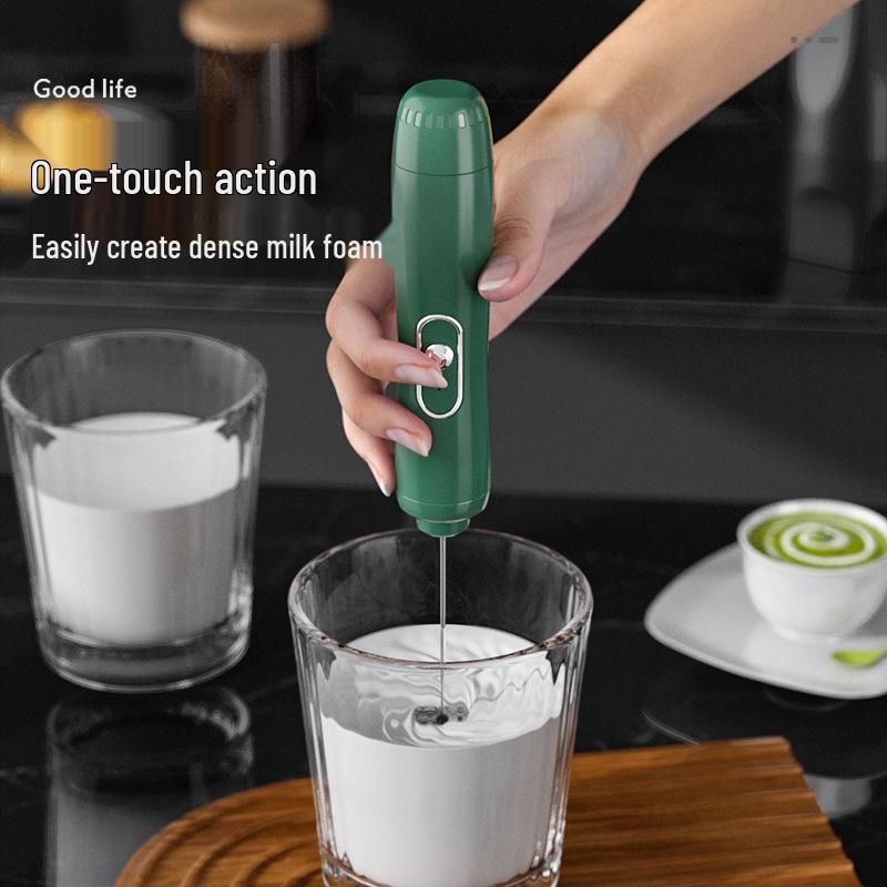 Handheld Wireless Milk Frother and Stirrer