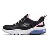 Mädchen Rutschfeste Strapazierfähige Niedrige Freizeitschuhe Kinder Sneaker Schwarz 303944L-BLK