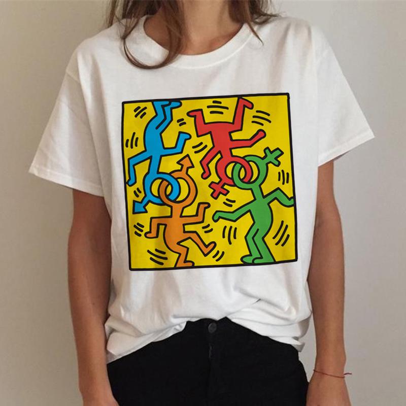 Camiseta feminina topos lgbt t camisa do orgulho gay lésbica arco-íris camiseta harajuku camiseta ullzang engraçado tshirt 90s topos roupas