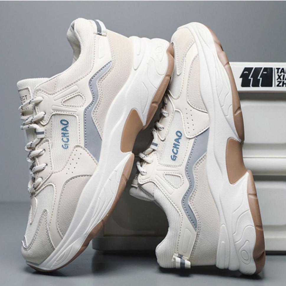 Men's Shoes Summer Breathable 2025 New Trend All-match Running Thin Mesh Sports Casual Small White Board Shoes Tide Shoes