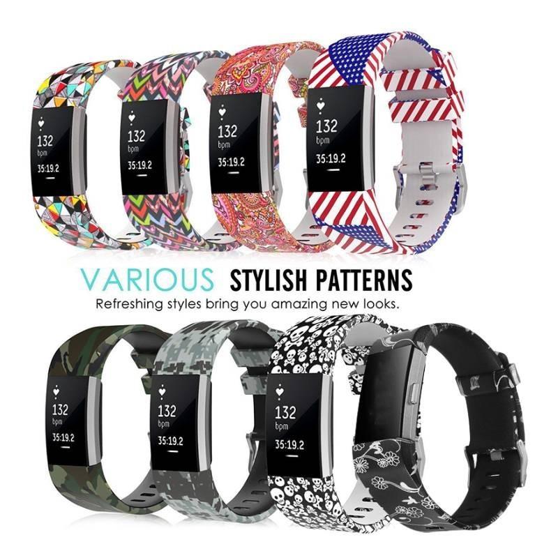 Stylish Silicone Bands For Fitbit Charge 4 And Charge 3 Comfortable And Durable