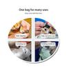 Pet Carrier Soft-Sided Ventilate Mesh Pet Travel Carrier Cat Cleaning Grooming Bags
