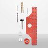 Guide with Aluminum Alloy Hinge Flat Boring Jig for Woodworkers, Carpentry, Furniture