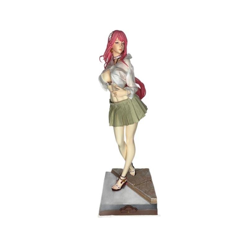 Genshin Impact Yae Miko Swimsuit Anime Beautiful Girl Figure Collectible Desktop Decoration For Anime Fans Otaku Collection