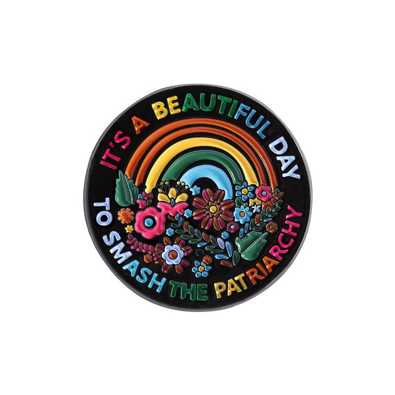 LGBTQ Rainbow Enamel Pin You’re Safe With Me Pride Metal Brooches Lapel Badges Jewelry Gift for Gay Homosex Lesbian Friends