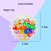Stress Relief Water Bead Squeeze Toy - 3.5cm Soft Rubber Grape Ball