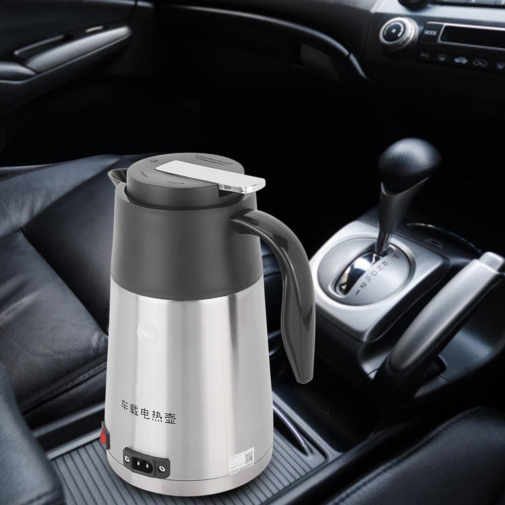 1.2L 24V Portable Truck Car Electric Kettle Boiling Coffee Water Heater Heating Cup Mug