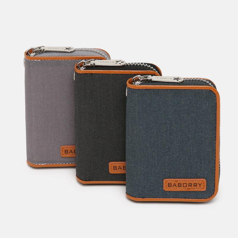 Кошелек Кошельки для мужчин Rfid-блокировка Мужской кошелек Карты Монета Денежный мешок — фото 5