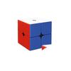 Moyu RS2M Magnetic 2x2x2 Magic Cube Stickerless Puzzle Toy for Kids Adults