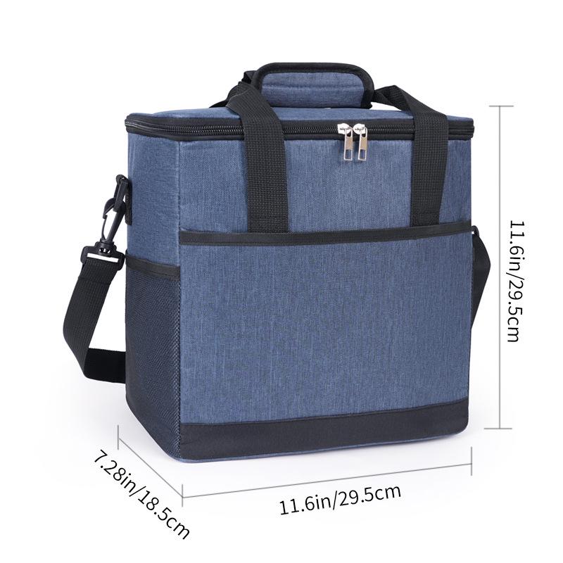Large Capacity Insulated Oxford Cloth Picnic Lunch Bag