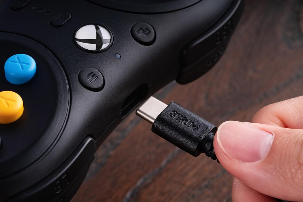 8BitDo M30 Wired Controller for Xbox Series X|S, Xbox One, and Windows, 6-Button Layout - Officially Licensed