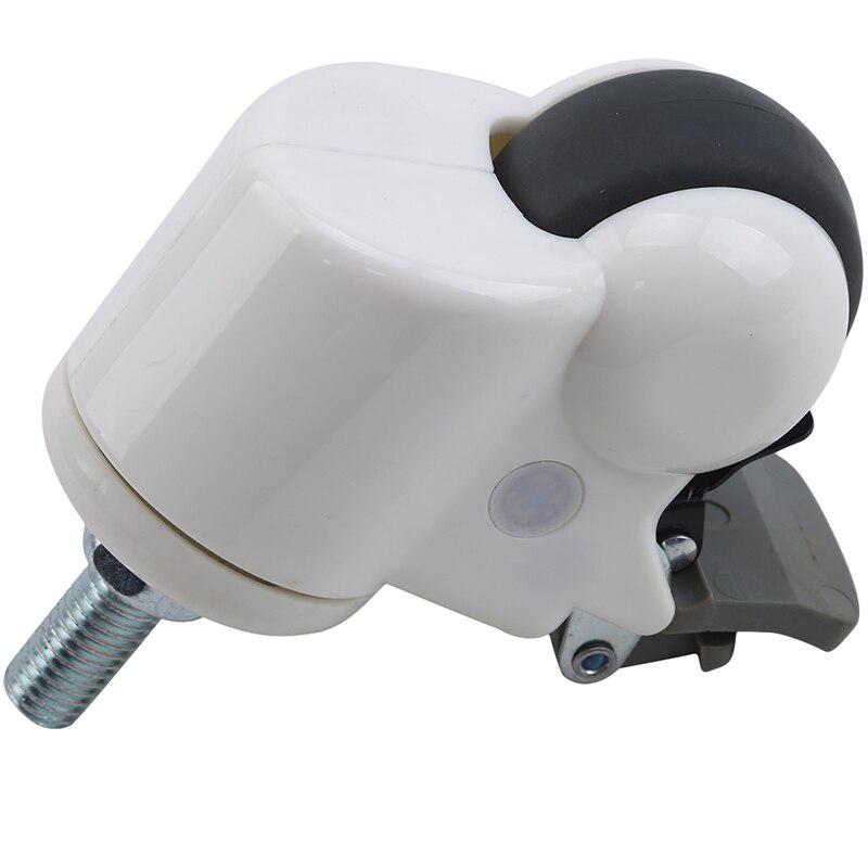 Durable TPR 3 Inch 360 Degree Rotating Mute Caster Wheels Universal
