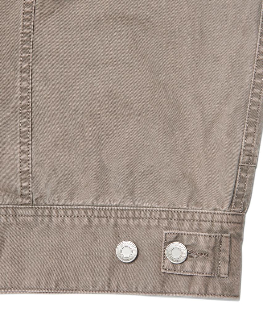 Nomanual Slash Trucker Jacket - Washed Charcoal
