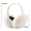 Winter Ear Warmers For Womensoft & Warm Cable Knit Furry Fleece Earmuffs