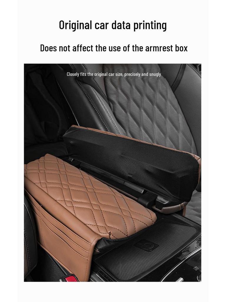 BYD Tang Armrest Cover: DMI/EV Center Pad Heightening & Protective Interior Modification