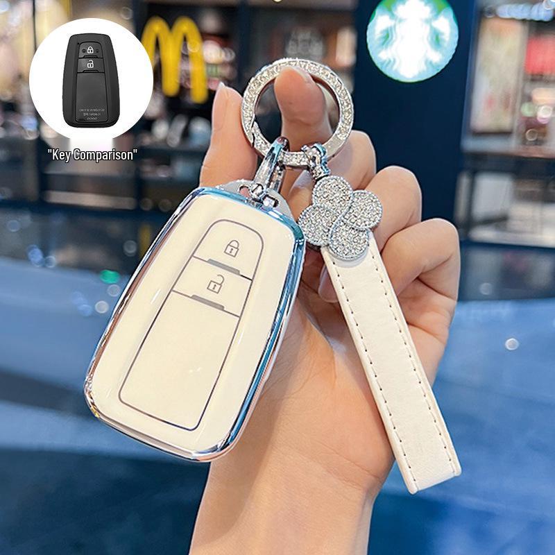 Key Covers for Women - Compatibles: Toyota Corolla, Camry, Levin, Avalon, Highlander, RAV4, CHR.