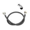 Shower Tube Bracket Hose Connector Tool Handheld for Hairdressing,Hair Wash Basin Showerhead