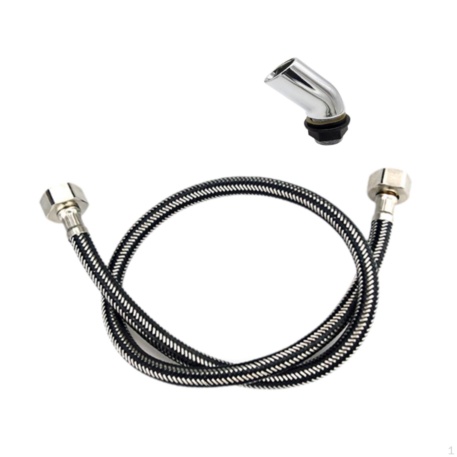 

Shower Tube Bracket Hose Connector Tool Handheld for Hairdressing,Hair Wash Basin Showerhead