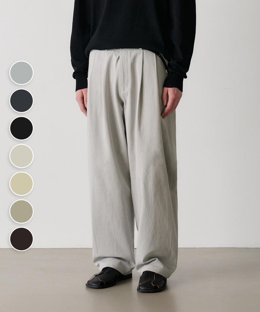 KNOUUN Wide Chino Pants - 7 Colors