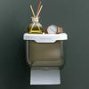 Toilet Pumping Paper Hand Tray Tissue Box Waterproof Non-perforated Paper Rack Creative Roll Paper Box
