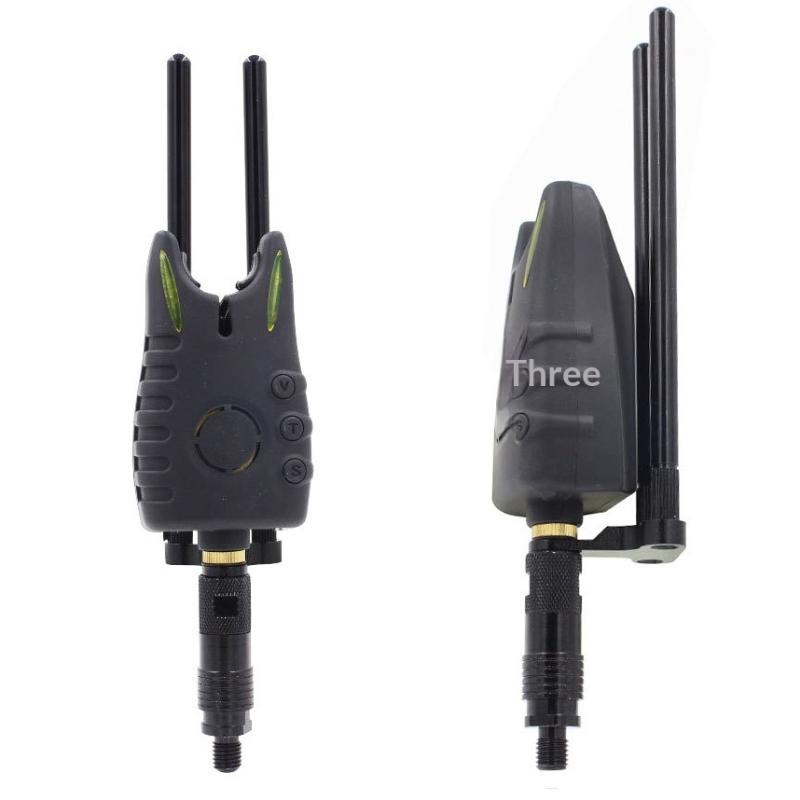 Carp Fishing Accessories Aluminium Alloy Snag Bars Ears Black For Bite Alarms Windproof Carp Fishing Tackle Rod Support