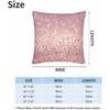 Rose Gold 18 X 18 Couch Pillow Covers Set of 2 Silver Abstract Glowing Double Sided Silky Velvet Throw Pillow Case Square Cushion Cover Decorative