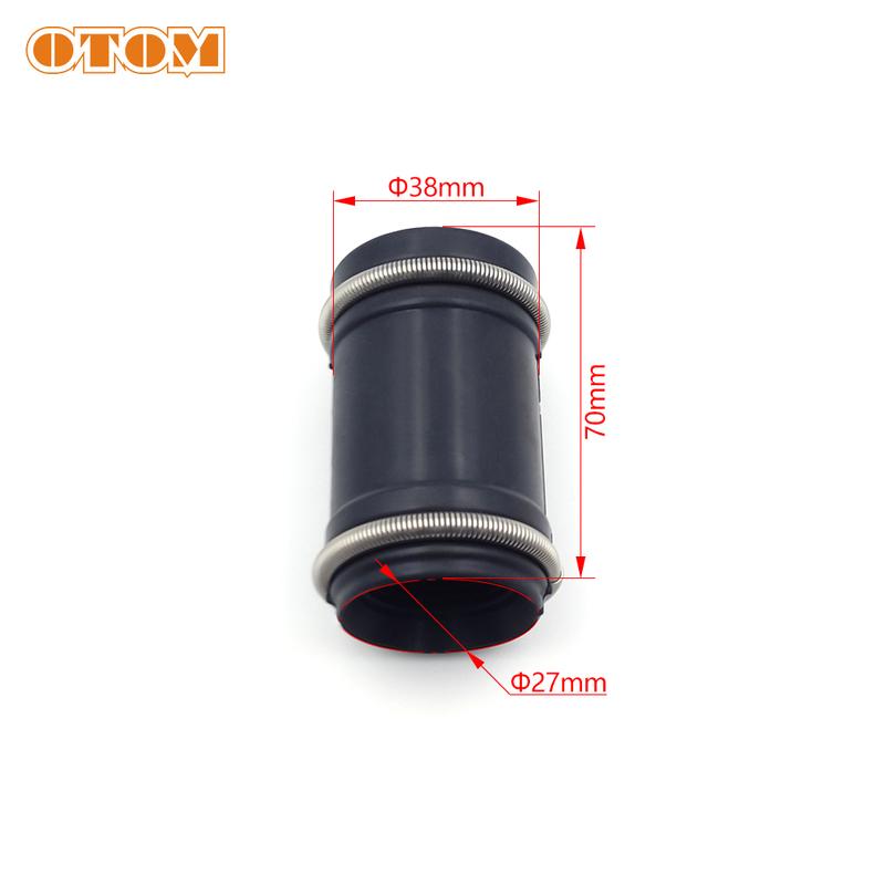 2017-2024 Motorcycle Exhaust Sealant Sleeve 2 Stroke Exhaust Rubber Hose For KTM SX XC XCW EXC HUSQVARNA TC TE TX GASGAS EC EX