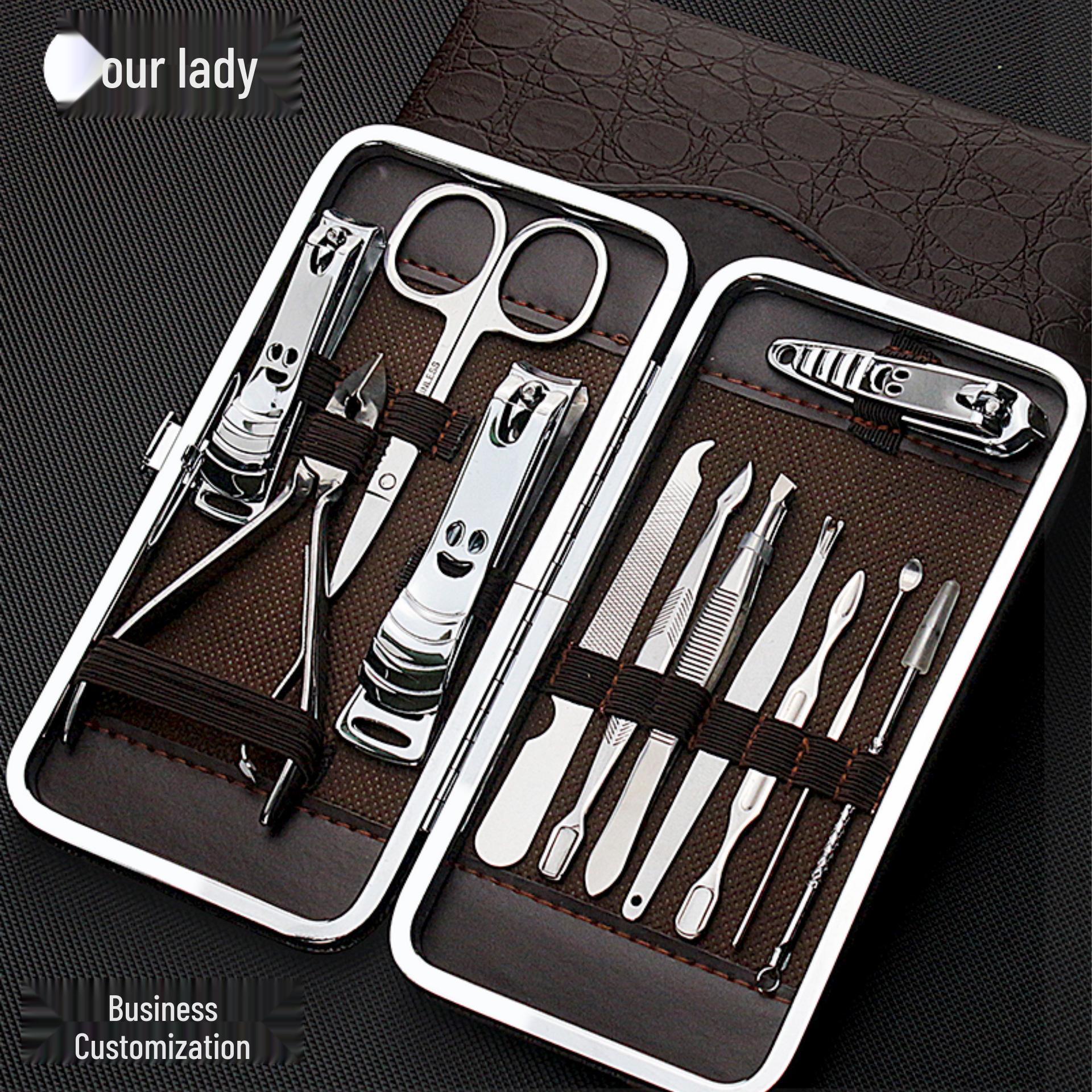 

Yangjiang 12-Piece Manicure and Nail Clipper Tool Set