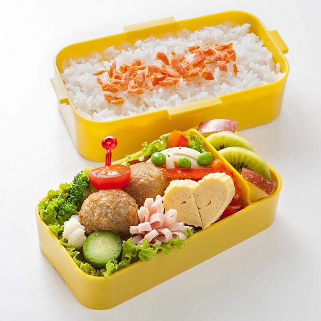 Skater Bento Box, Little Twin Stars Night Sky and Nemurin, 600ml, Softly Filled with Dome-Shaped Lid, Two Tiers, Women's, Made In Japan, PFLW4AG