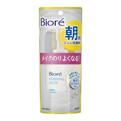 Biore   Morning Cleansing Gel with Aqua Floral Scent 100ml     Refreshing Face Wash