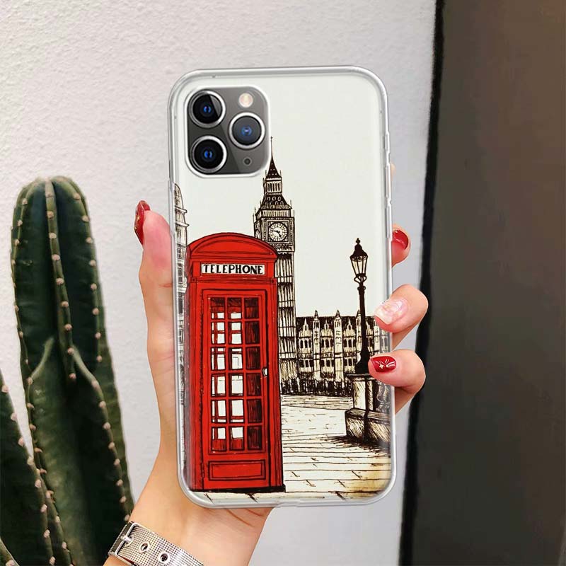 London United Kingdom England Flag For iPhone 17 Air 16 15 14 Plus 13 Mini 12 11 Pro Max Phone Case 16E 7 Print 8 SE Fundas Cove
