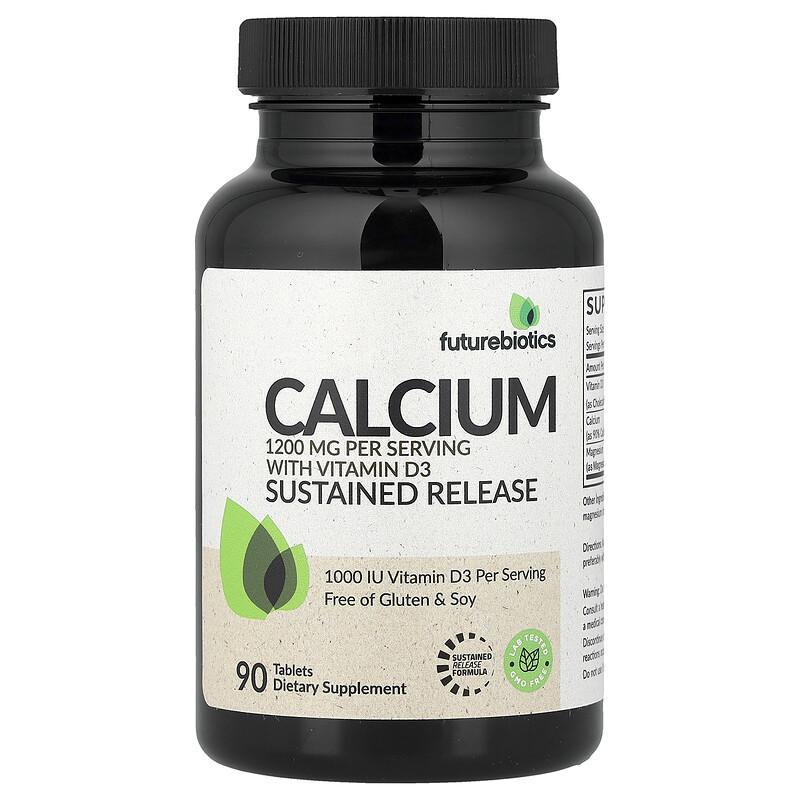 Calcium With Vitamin D3, Sustained Release, 90 Tablets