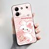 Phone Case For ZTE Blade A54 4G Jelly Soft Black Cover Dreamy Style Pattern Sunset Moonlight Casing ZTE Blade A54 4G Casing