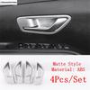 Car Inner Door Pull Doorknob Handle Bowl Decoration Cover Trim For Hyundai Tucson NX4  - 2026 ABS Matte Accessories Interior
