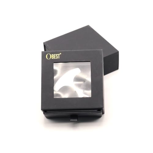 OBEST Fidget Toy, Magnetic Metal Push Fidget Slider, Time Killer, EDC Stress Relief, Push Cards, Push and Pull Blocks, Adult Gift, Present for Christm