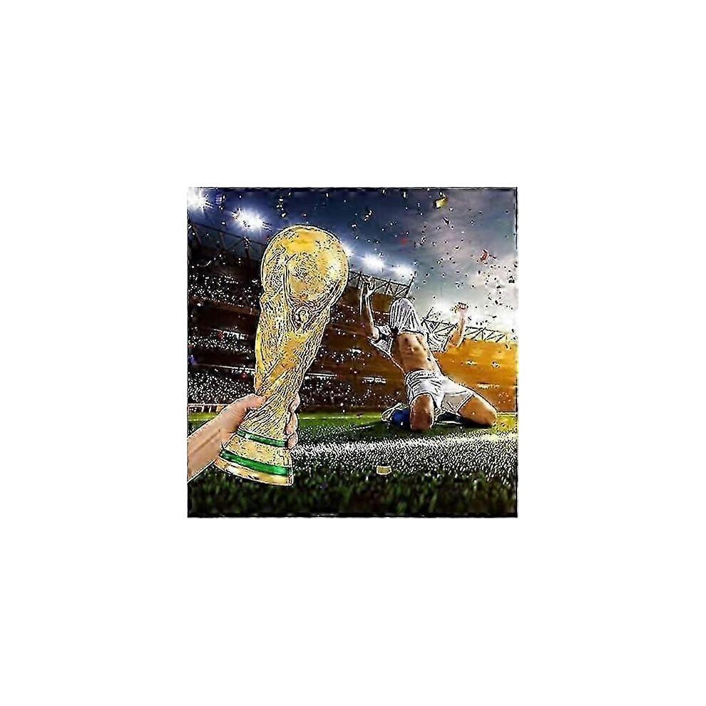 (36 centimetri) Trofeo di calcio della Coppa del mondo Replica in resina modello trofeo regalo souvenir per tifosi di calcio