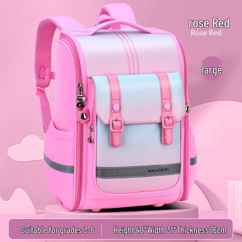 Kids Ergonomic Lightweight Waterproof School Backpack Grade 3-4