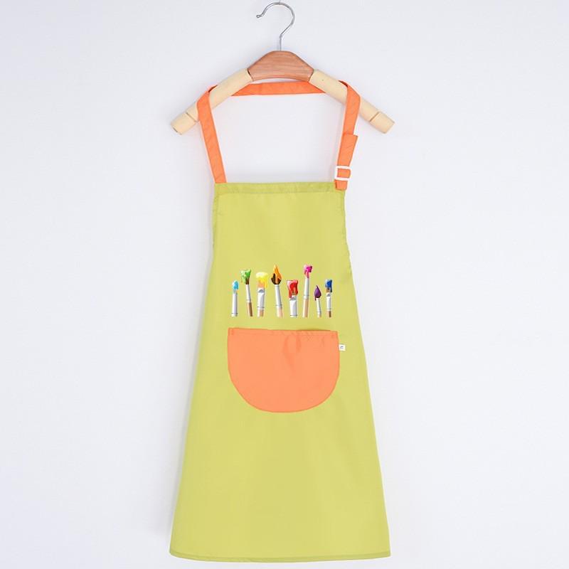 Waterproof Kids' Art Smock Apron for Boys - Kindergarten to Art Students