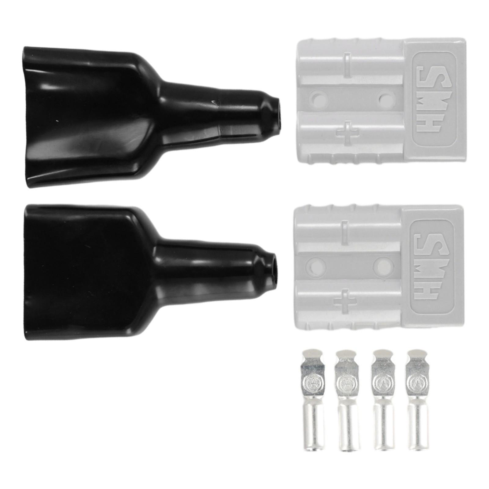 

Водонепроницаемый дизайн 50A разъем питания от аккумулятора + 2 защитных кожуха