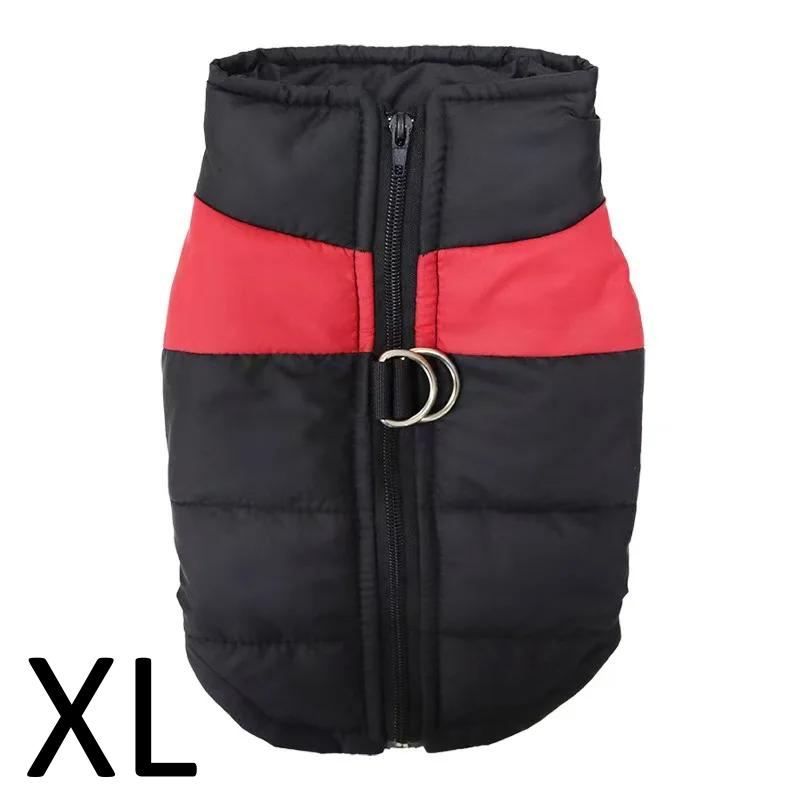 Waterproof Warm Dog Clothes Pet Coat Winter Vest Padded Zipper Jacket Dog Clothing for Small Medium Big Dogs Outfit