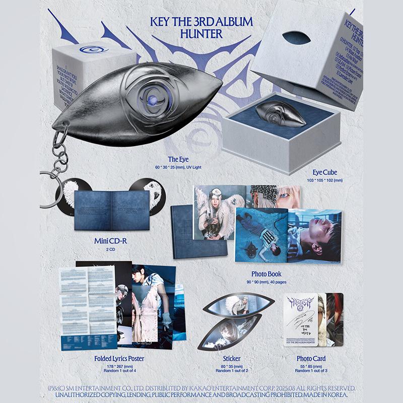 Key (SHINee) - The 3rd Album HUNTER (Package B Ver.)(The Cube Ver.)