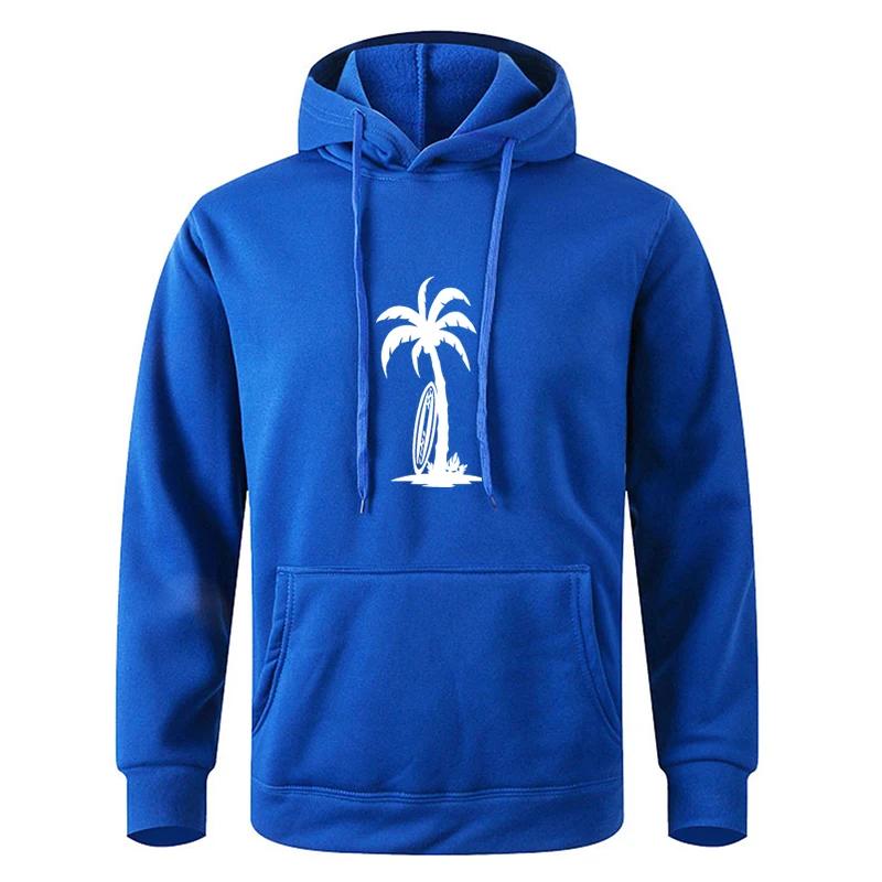 Men's Multi - Color Fashionable Printed Pocket Sports Fitness Casual Pullover Sweatshirt Hoodie