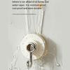 2Pcs Suction Cup Hooks Waterproof Rotary Adsorption Hook Kitchen Bathroom Wall Hanger Towel Clothes Storage Holder Organization