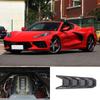 Carbon fiber ABS Engine Shroud Cover Panel Cover Trim For Corvette C8 -2025