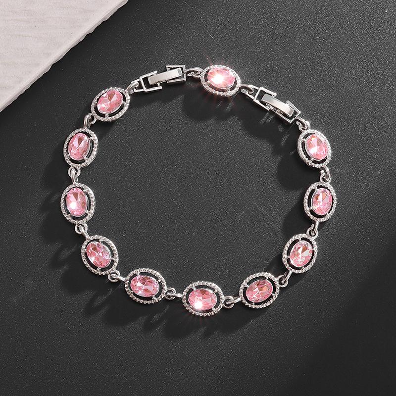 Fashionable and Exquisite Shiny Zircon Sunflower Bracelet Women's Trendy Dinner Party Jewelry Girls Gift